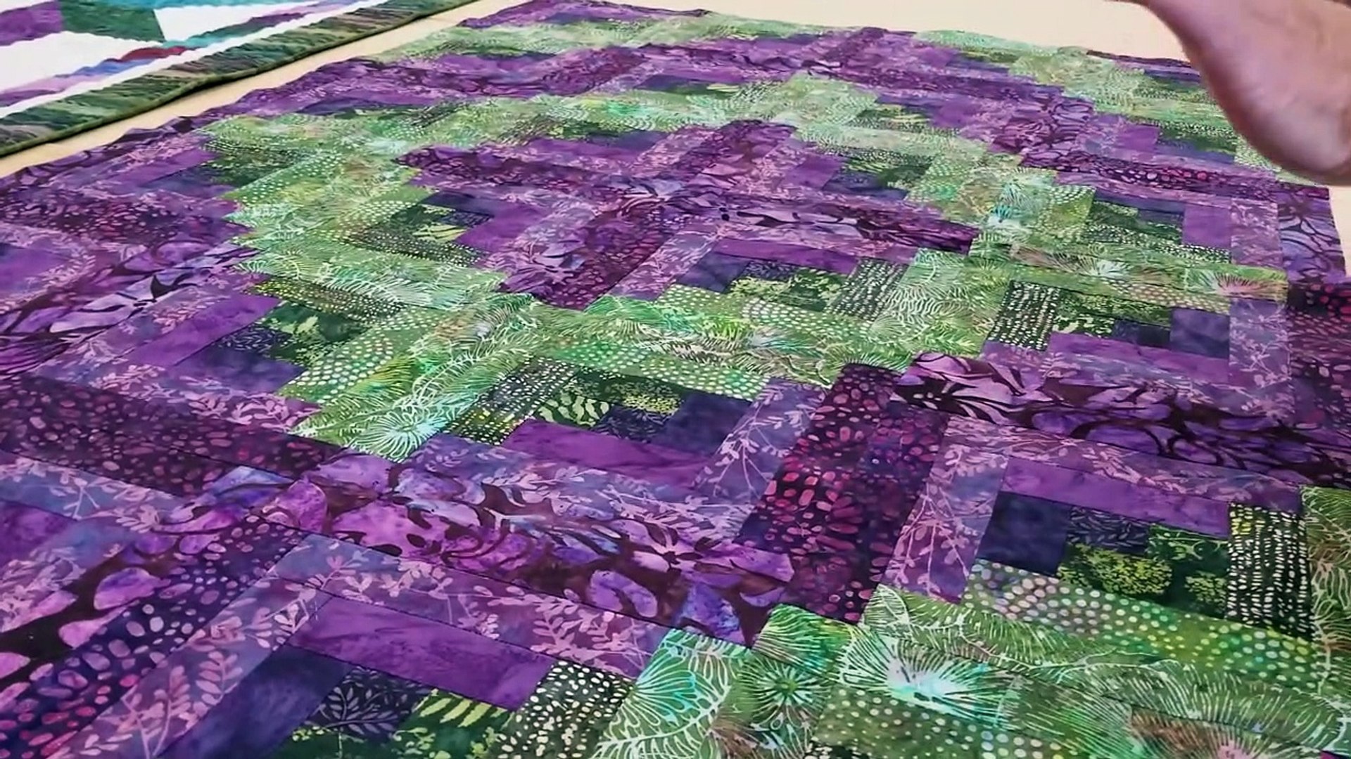 How to Add Borders to a Quilt Panel 