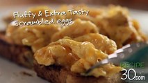 Easy Incredible Scrambled Eggs - By Recipe30.Com