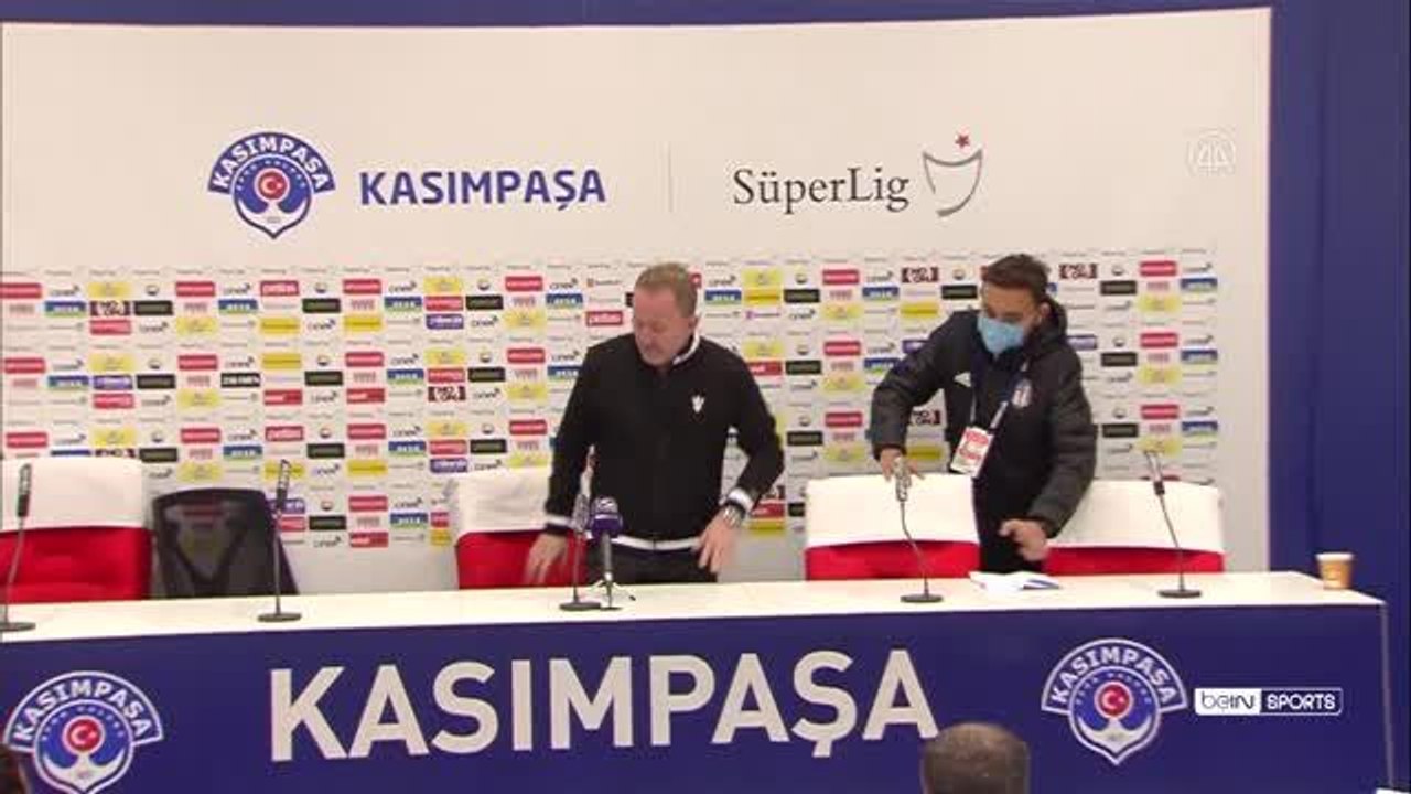 Kasımpaşa-Beşiktaş maçının ardından - Sergen Yalçın