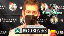 Brad Stevens Pregame Interview | Celtics vs Hornets