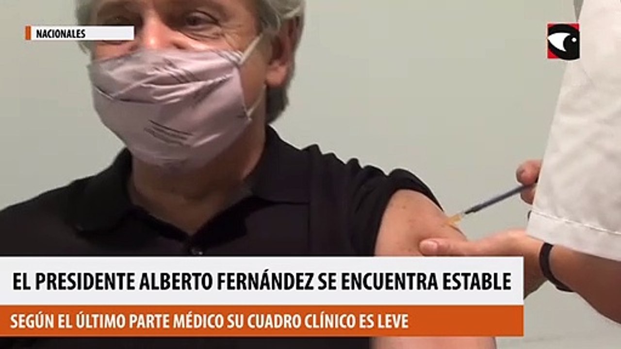 Coronavirus: según el último parte médico, el presidente Alberto Fernández se encuentra estable y su cuadro clínico es leve
