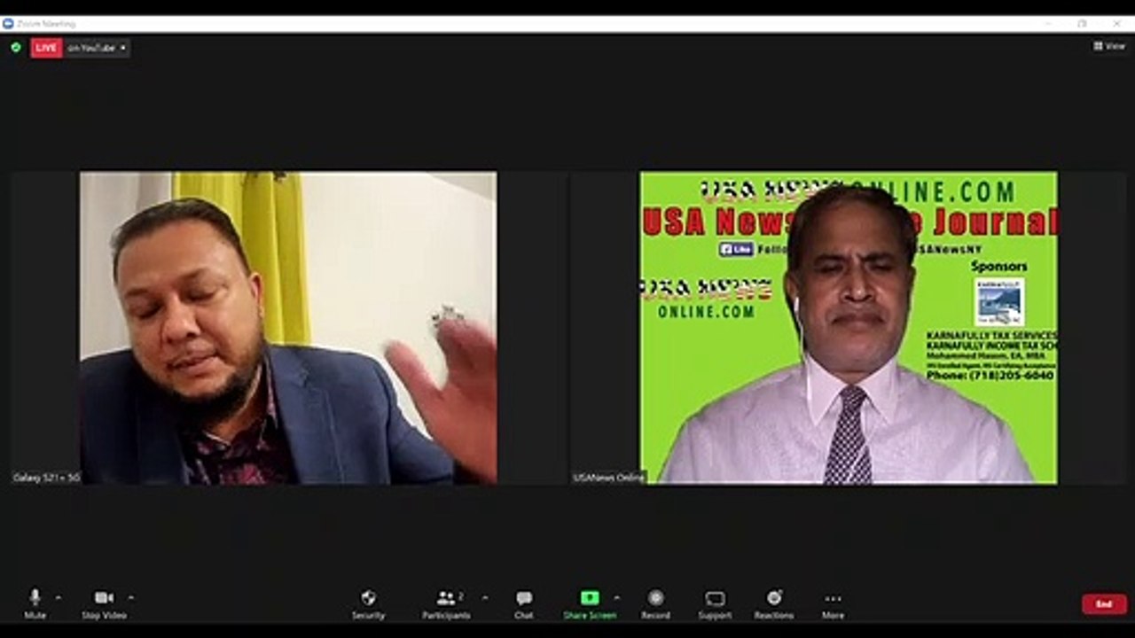নিউইয়র্ক সিটি কাউন্সিলে আসন্ন নিবার্চনে কাউন্সিলম্যান প্রার্থী সাইফুর খান হারুনের না বলা কথা।