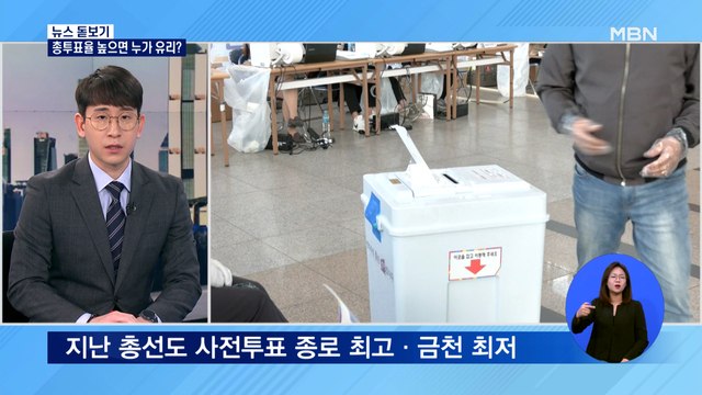 [뉴스 돋보기] 재보선 사전투표율 역대 최고…여야 누가 유리할까?
