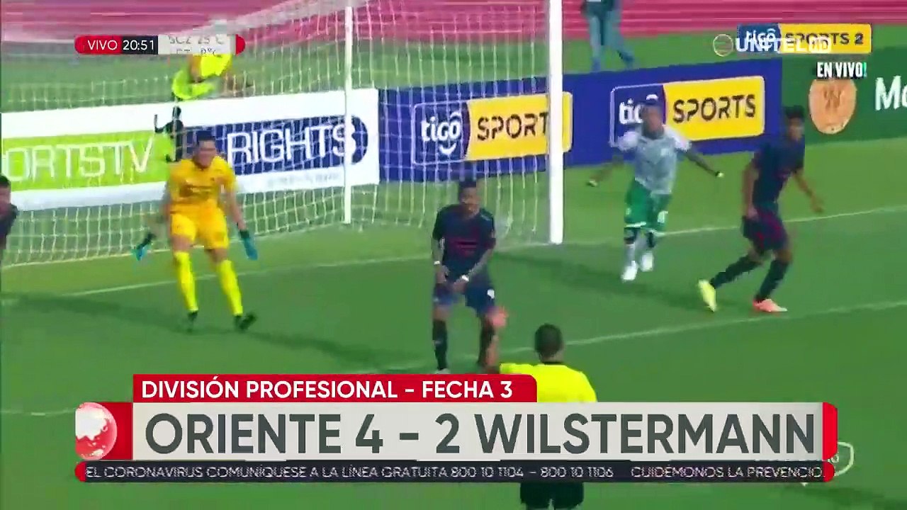 Oriente 4 Wilstermann 2