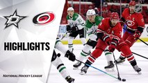 Stars @ Hurricanes 4/4/21 | NHL Highlights