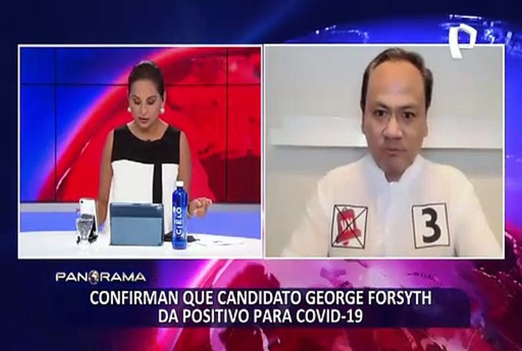Victoria Nacional: George Forsyth revela que dio positivo para Covid-19