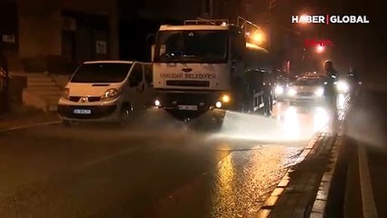 Motosiklet sürücüsünün öldüğü kaza kamerada