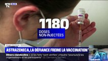 AstraZeneca: 550 doses de vaccin boudées ce week-end à Calais