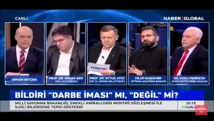 Doğu Perinçek'ten emekli amiral bildirileri için dikkat çeken sözler