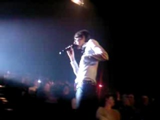 christophe willem dans le public