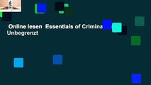 Online lesen  Essentials of Criminal Justice  Unbegrenzt