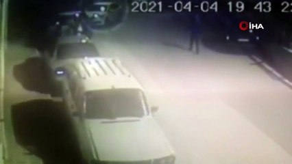 Motosikletteki ''sipariş'' hırsızlığı kamerada