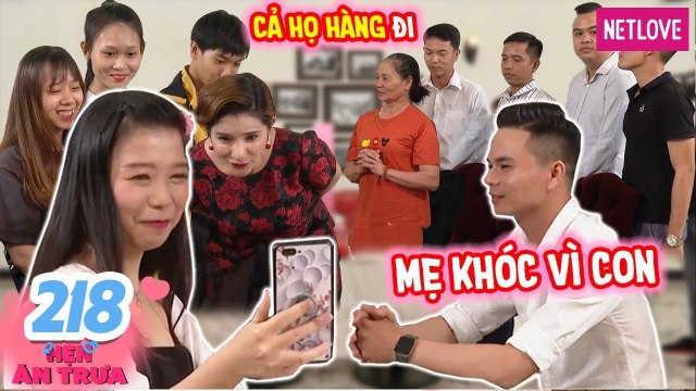 Hẹn Ăn Trưa - Tập 218: Cặp đôi DẮT CẢ HỌ HÀNG lên sân khấu khiến bà mối Cát Tường CHOÁNG NGỢP