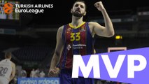 Turkish Airlines EuroLeague MVP for March: Nikola Mirotic, FC Barcelona