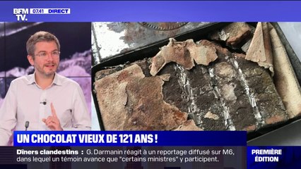 Une tablette de chocolat vieille de 121 ans retrouvée en Angleterre