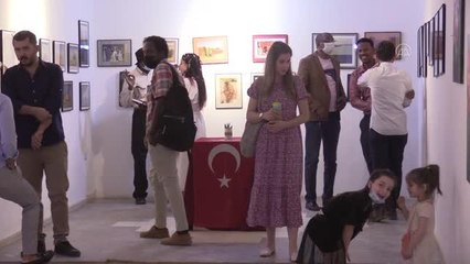 Türk ve Sudanlı sanatçılar, "Sanatın Dili" adlı fotoğraf ve resim sergisi düzenledi