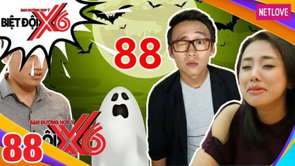 Biệt Đội X6 - Tập 88: Xuân Nghị - Quang Bảo - Miko 'rụng tim' vì thử thách trong NGÔI NHÀ MA