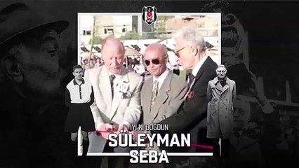 Beşiktaş, Süleyman Seba'nın 95. yaş gününü kutladı