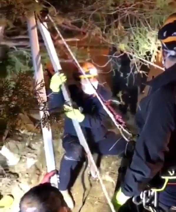 Kuyuya düşen koyun AFAD ve itfaiye ekipleri tarafından kurtarıldı