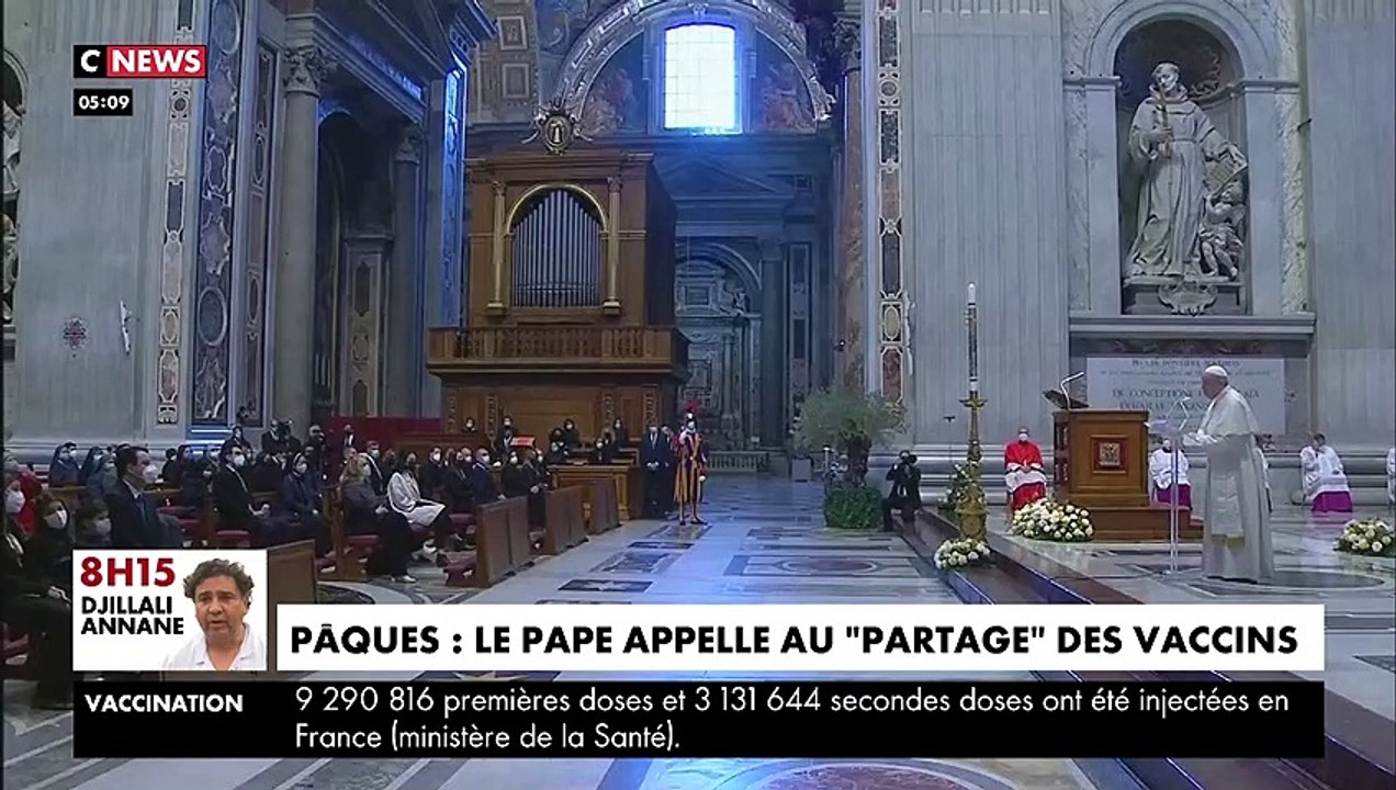Le pape a jugé « scandaleux », dans son traditionnel message de Pâques, la poursuite des guerres et de la course à l’armement dans le contexte de la pandémie