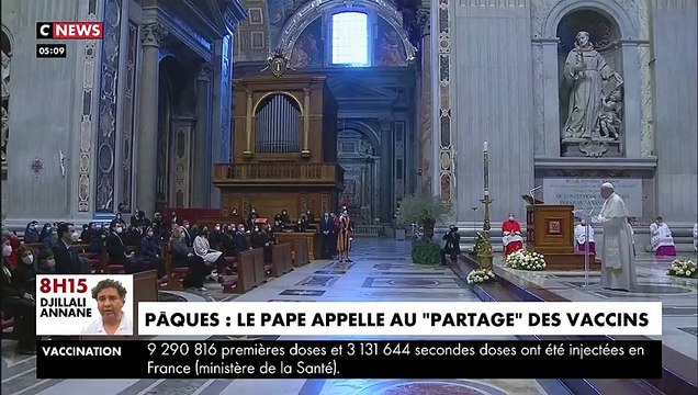 Le pape a jugé « scandaleux », dans son traditionnel message de Pâques, la poursuite des guerres et de la course à l’armement dans le contexte de la pandémie