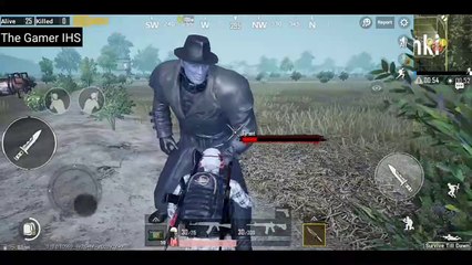 Best Killing TYRANT Boss with COMBAT Knife in PUBG Mobile