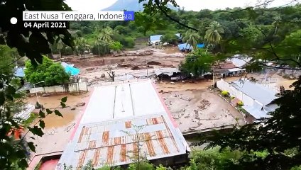 Lethal floods hit Indonesia and East Timor