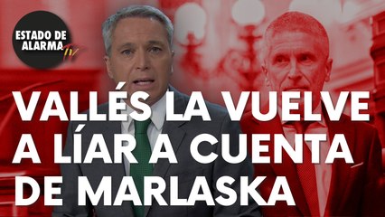 Vicente Vallés la vuelve a liar, ahora a cuenta del ministro del Interior, Fernando Grande-Marlaska