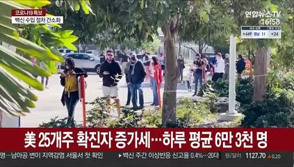 백신 접종에도 지구촌 재확산세…"美 4차 유행 시작"