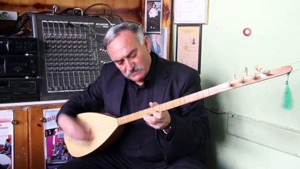 Mahalli sanatçıdan sazlı sözlü korona uyarısı