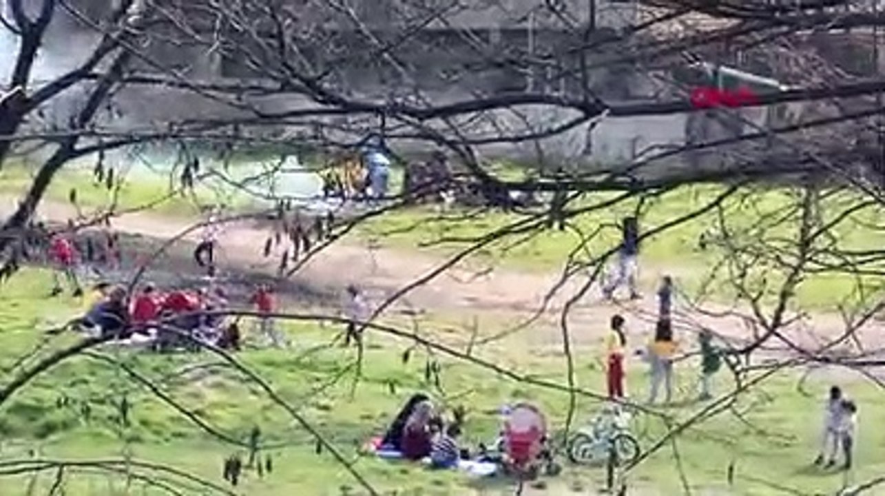 Bağcılar'da kısıtlama günü mangal yaptılar