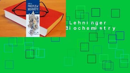 Full version  Lehninger Principles of Biochemistry  For Kindle