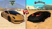 GTA 5 LAMBORGHINI VS GTA SAN ANDREAS LAMBORGHINI - WHICH IS BEST_