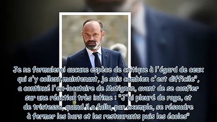 Edouard Philippe - pourquoi a-t-il pleuré de rage il n'y a pas si longtemps