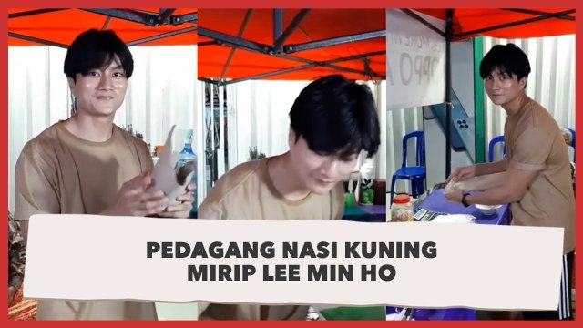 Oppa Dodi, Penjual Nasi Kuning di Samarinda yang Mirip Lee Min Ho