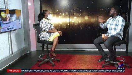 VGMA22: Best male vocal performance nominee, Kyei Mensah talks about his life - AM Showbiz on Joy News (5-4-21)
