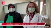 Hemşire anne, doktor kızıyla aynı hastanede