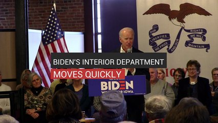 Biden's Interior Department Moves Quickly