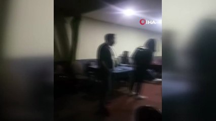 Kısıtlamada spor kulübü lokaline kumar baskını