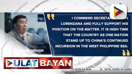 Ilang senador, naaalarma sa pananatili ng Chinese vessels sa WPS