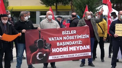 Tokat’ta, STK temsilcilerinden emekli amirallere tepki