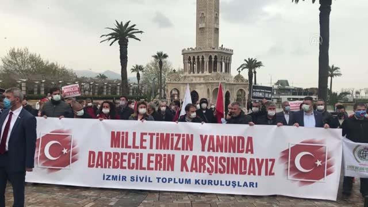 İzmir Sivil Toplum Kuruluşları Platformundan bazı emekli amirallerin açıklamasına tepki