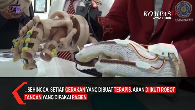 Robot Jari Tangan Untuk Terapi Stroke