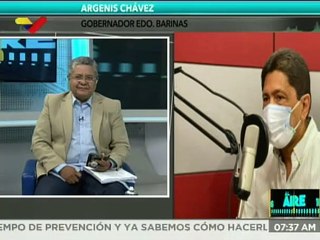 Gobernador del estado Barinas destaca la prevención como factor esencial para vencer la COVID-19