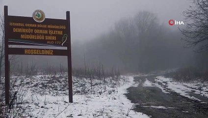 Kırklareli’nde Nisan ayında kar sürprizi