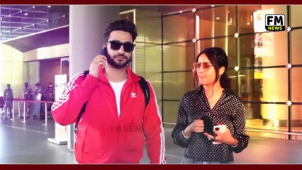 Aly Goni & Jasmin Bhasin Spotted Mumbai Airport