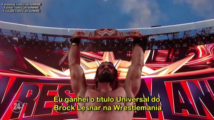 SETH ROLLINS VS BROCK LESNAR WRESTLEMANIA 35