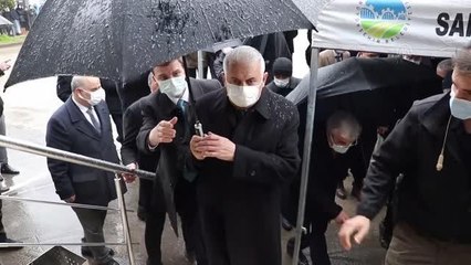 AK Parti Genel Başkanvekili Binali Yıldırım, cenaze törenine katıldı