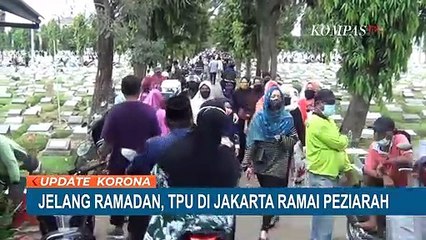 TPU Jakarta Ramai Peziarah Menjelang Bulan Ramadan