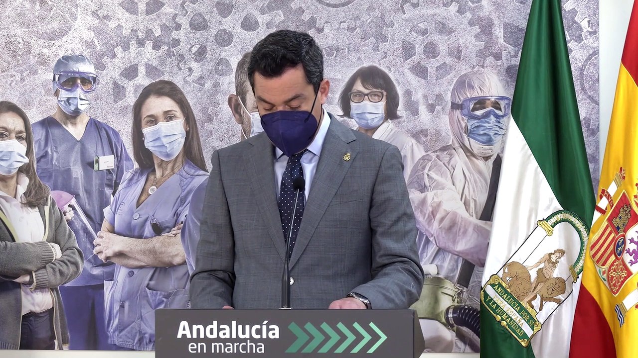 Moreno visita la ampliación de las urgencias del Hospital Virgen Macarena de Sevilla